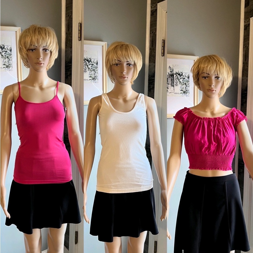 Lot of 3 Tank Tops SZ‎ SM & XS